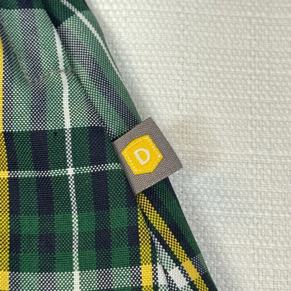 Dennis Uniform Girls Drop Yoke Pleated Skort Carden Plaid G12